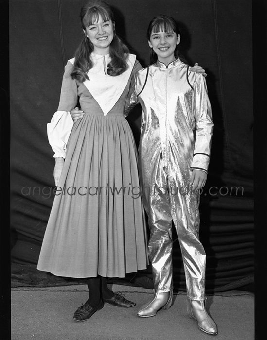 My sister Angela was working on LOST IN SPACE while I was shooting DANIEL BOONE. Both at 20th Century Fox Studios. 