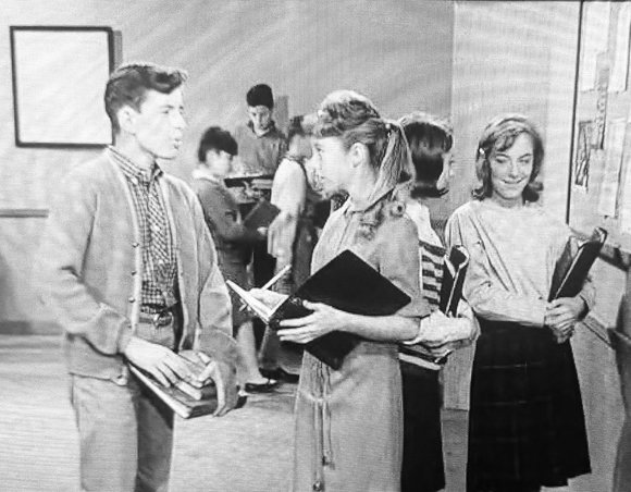 I made an appearance as Violet Rutherford on the new LEAVE IT TO BEAVER as an adult.