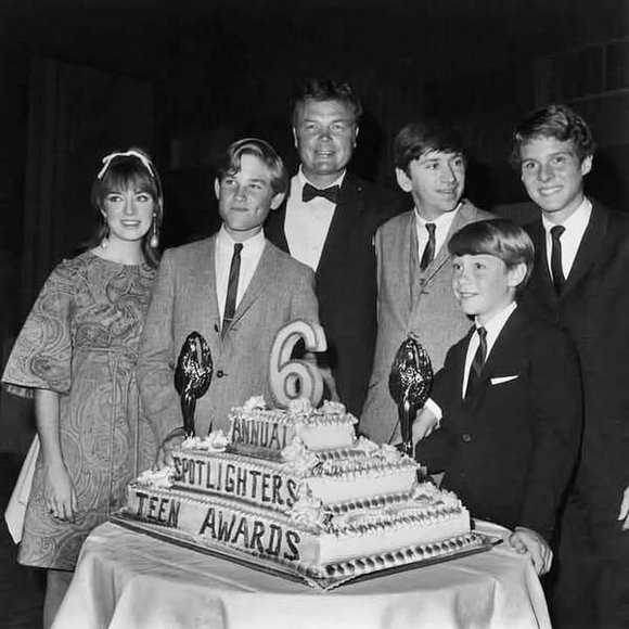 Spotlighters Teen Awards Dinner 1966 with Kurt Russell, Hal Baylor, Bob Denver, Jay North, Bill Mumy