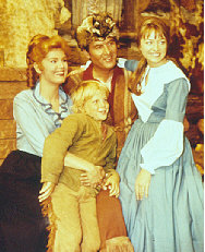 I played the role of "Jemima Boone" on the series DANIEL BOONE starring Fess Parker, Ed Ames, Albert Salmi, Patricia Blair and Darby Hinton.