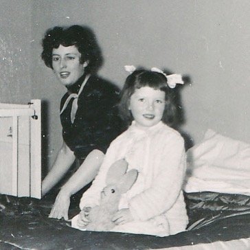 Mom and me